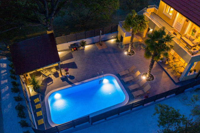 Exterior, Villa Twins Sukosan with heated pool Suko&scaron;an