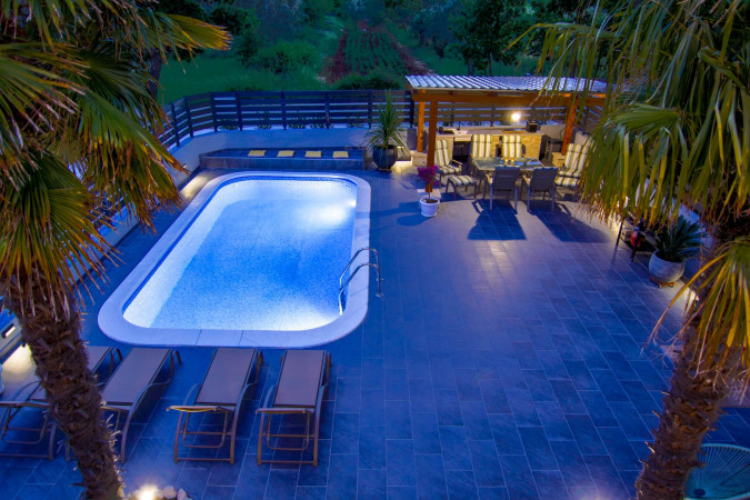 Exterior, Villa Twins Sukosan with heated pool Suko&scaron;an