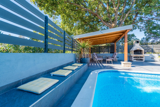 Exterior, Villa Twins Sukosan with heated pool Suko&scaron;an